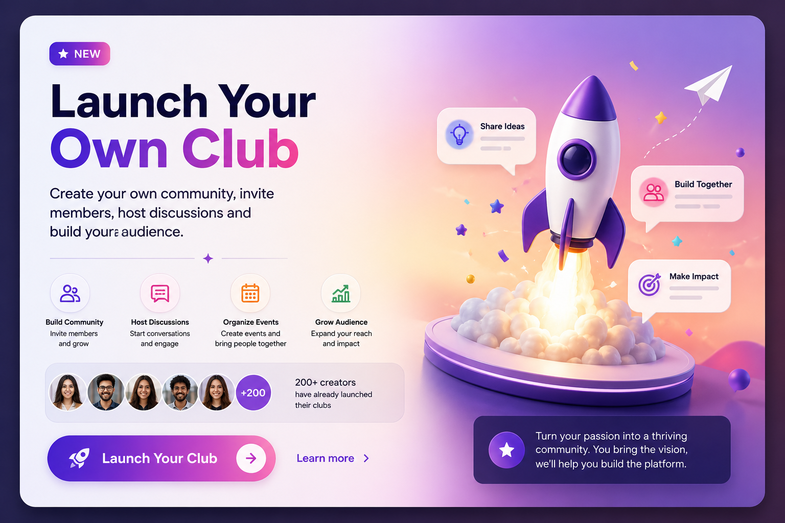 Launch Your Club