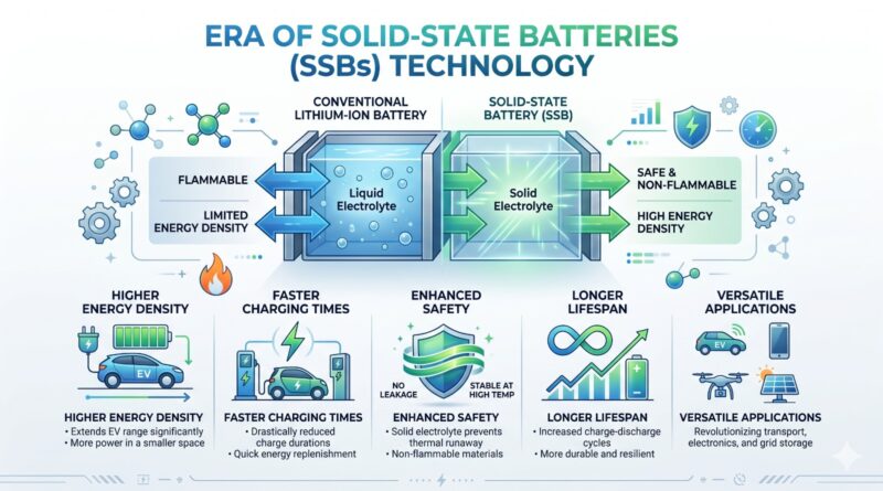 Era of Solid-State Batteries (SSBs) Technology