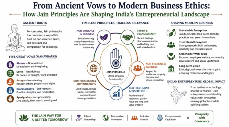 From Ancient Vows to Modern Business Ethics How Jain Principles Are Shaping India's Entrepreneurial Landscape