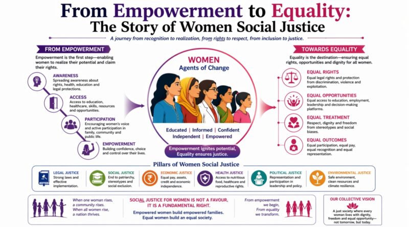 From empowerment to equality the story of Women Social Justice